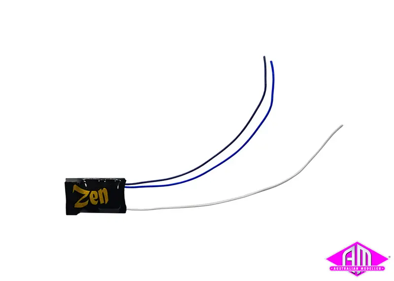 Dcc Concepts Dcd-Znmini.4 - Zen Black Decoder: Mini 8 Pin Harness 4 Function 1