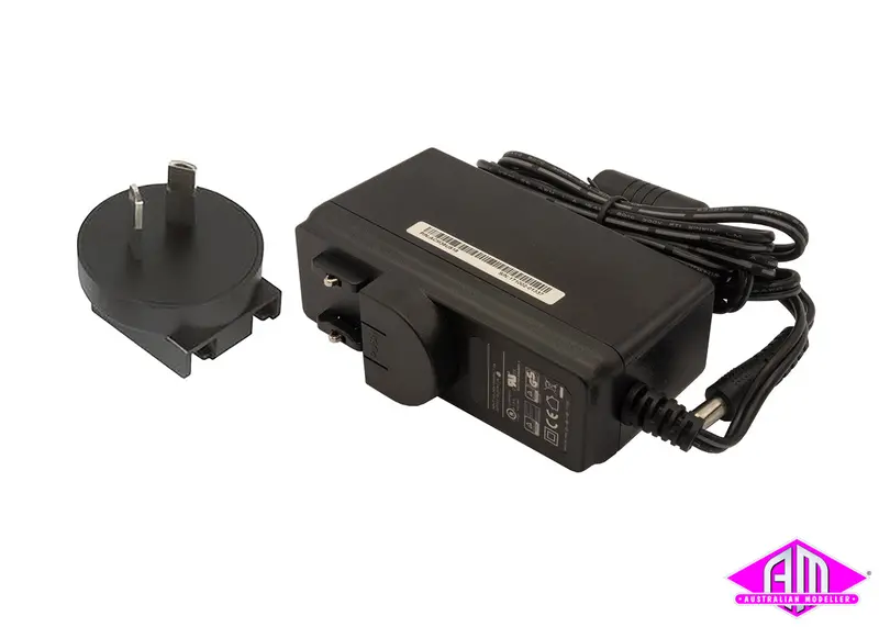 Dcc Concepts Dcp-18.2.Au - Super-High Reliability Power Supply For Dc/Dcc Systems – 2.5Mm Dc Plug - 18V Dc, 2A (Au) 1