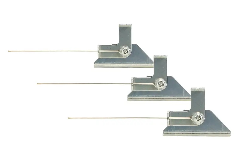 Dcc Concepts Dcp-Ra3 - Cobalt Right-Angle Adapters W/Mounting Hardware - 3 Pack 1
