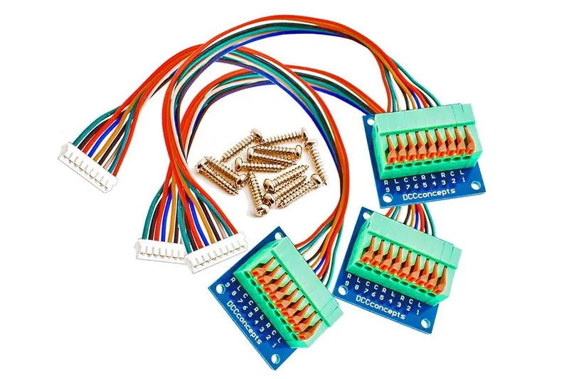 Dcc Concepts Dcp-Sfh - Cobalt-S Solder-Free Harness - 3 Pack 1