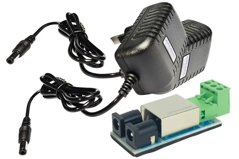 Dcc Concepts Dcp-Sps12.Au - 12V Dc Split Power Supply Kit + Pcb And 2X Wall Plugs 1
