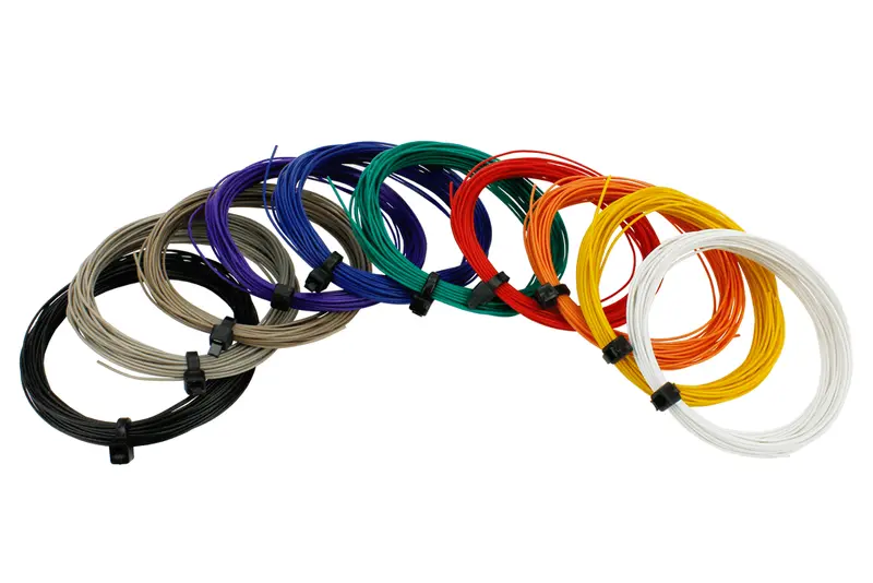 Dcc Concepts Dcw-32Set - Decoder Wire - Stranded - Assorted Pack - 6M 1