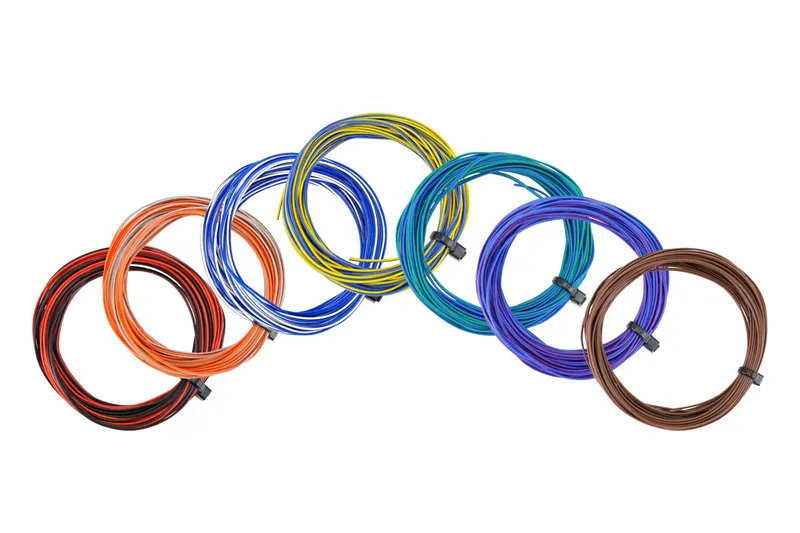 Dcc Concepts Dcw-32Tset - Twin Wire Decoder Stranded 6M (32G) Assorted Pack 1
