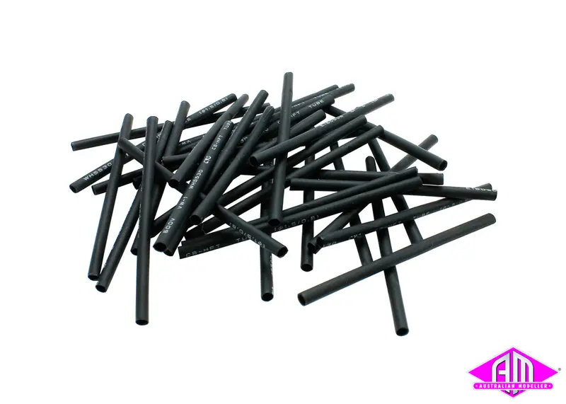 Dcc Concepts Dcw-Hs-Blk - Heat Shrink Black (36 Pack) 1
