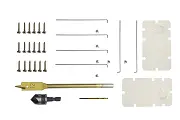 Dcc Concepts Dcw-Tmp2 - Cobalt Turnout Motor Installation Template 1
