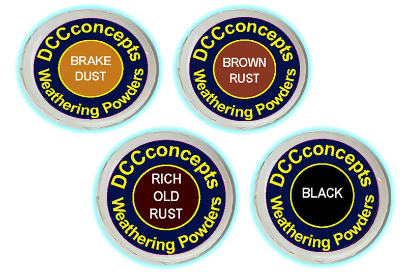 Dcc Concepts Dcw-Trk - Weathering Set – Track And Environs 1