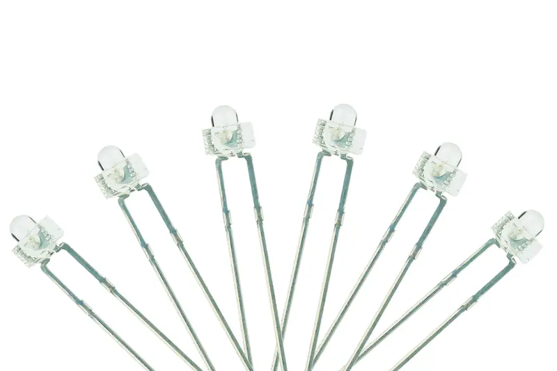 Dcc Concepts Led-Rdd - Panel Dot Type - 1.8Mm (W/Resistors) - Red (6 Pack) 1