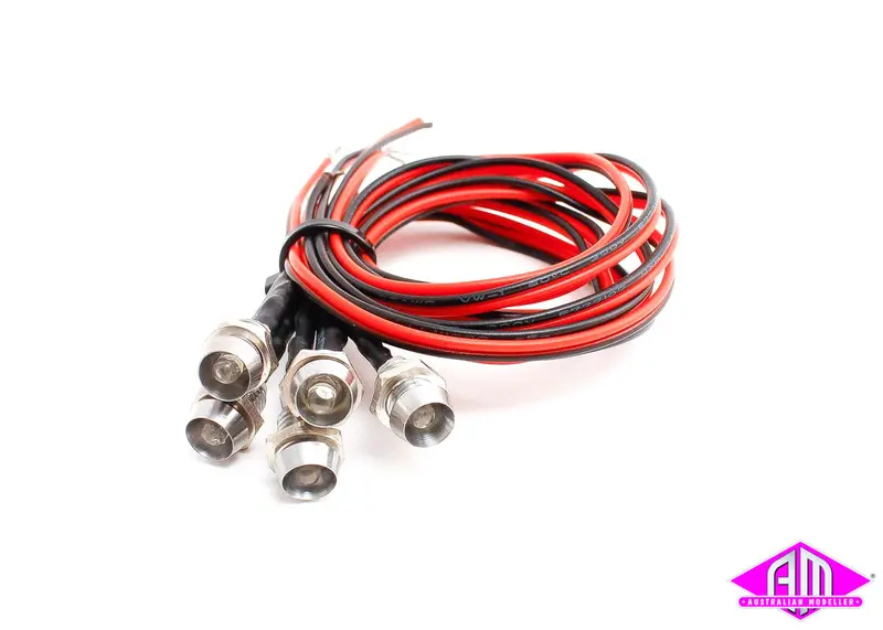 Dcc Concepts Led-Whcp - Chrome Mounted Panel - Pre-Wired - White (6 Pack) 1