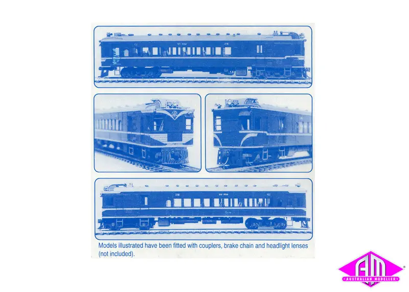 Derm Railcar Kit - Cast Motor Bogie & Spoked Wheels 1