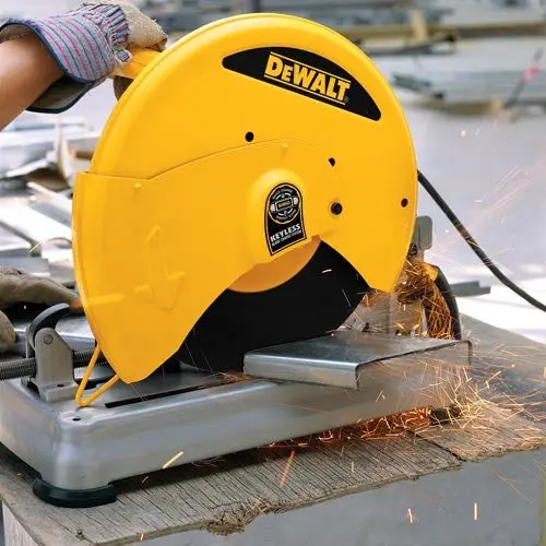 Dewalt D28715 14" 5.5 Hp Abrasive Metal Chop Saw - Quick Change Blade 1
