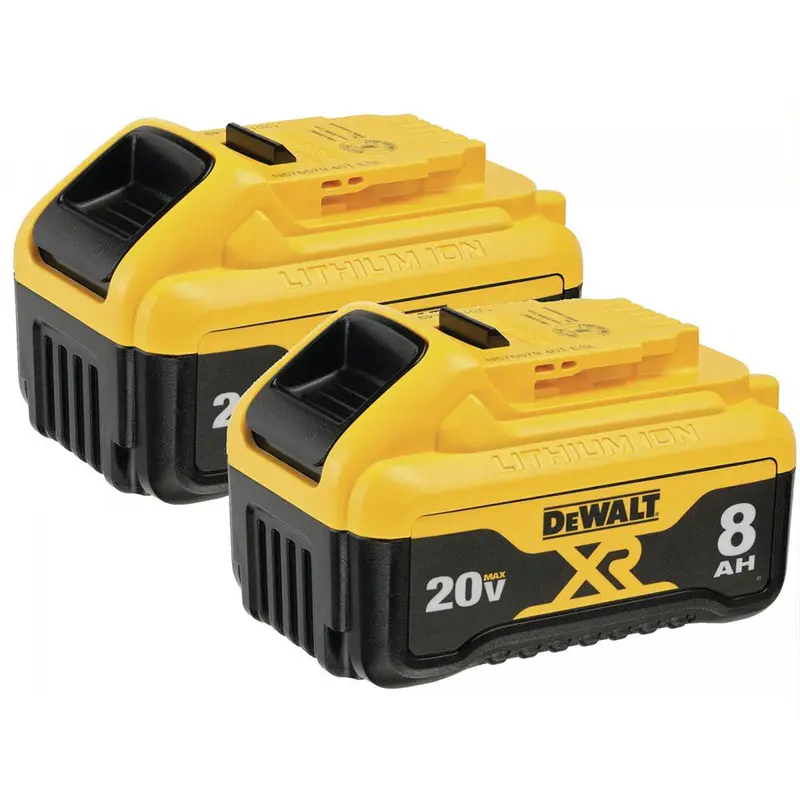 Dewalt Dcb208-2 20V Max 8Ah Dual Pack Battery 1