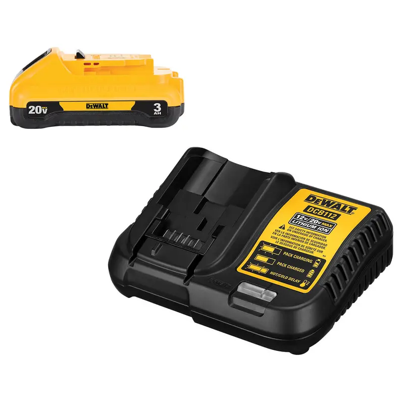 Dewalt Dcb230c 20V Max 3.0Ah Compact Lithium-Ion Charging Starter Kit 1