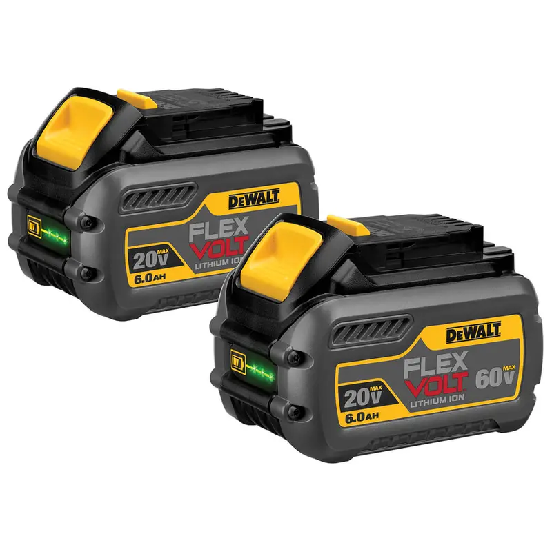 Dewalt Dcb606-2 20V/60V Flexvolt 6.0Ah Battery Pack - 2Pk 1