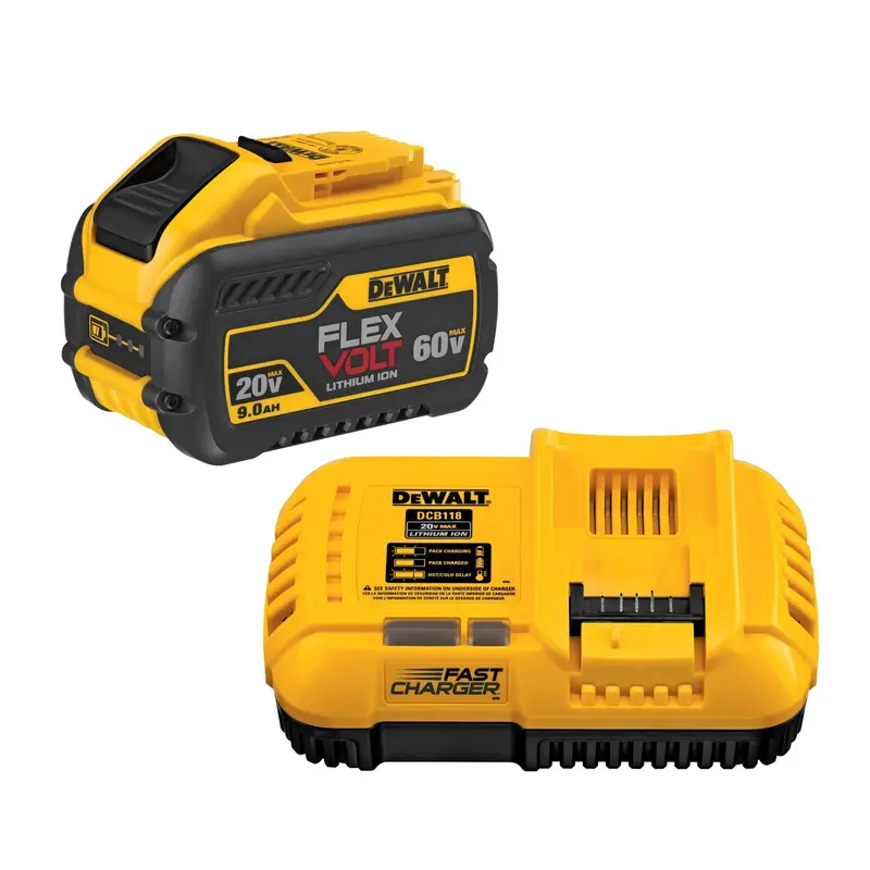 Dewalt Dcb609c Flexvolt 20V/60V Max 9.0-Ah Battery W/ Charger 1