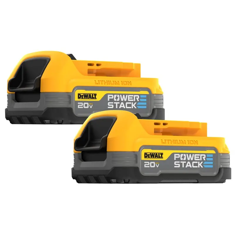 Dewalt Dcbp034-2 20V Max Powerstack Impact-Resistant Compact Batteries - 2 Pk 1