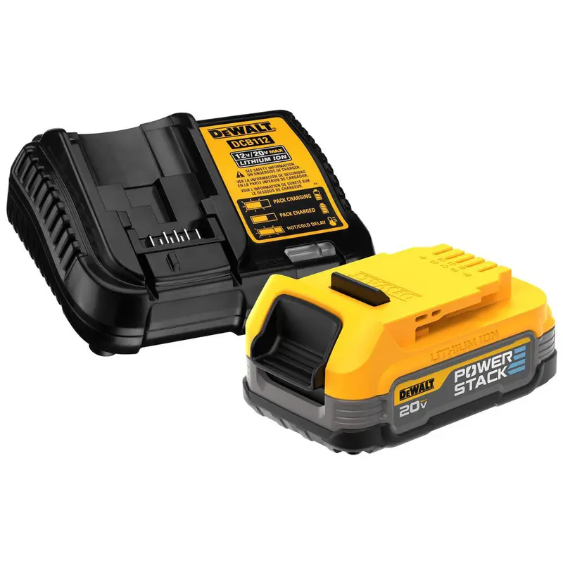 Dewalt Dcbp034c 20V Max Powerstack Compact Battery And Charger Starter Kit 1