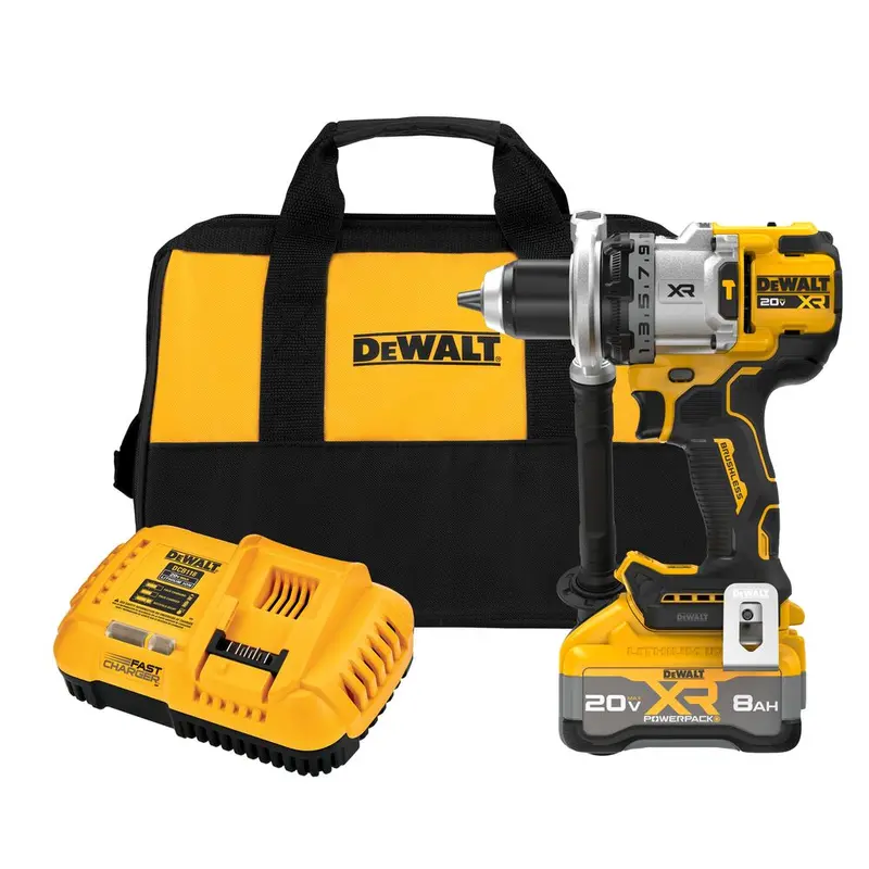 Dewalt Dcd1007ww1 20V 1/2" Max Xr Brushless Cordless Hammer Drill Kit 1