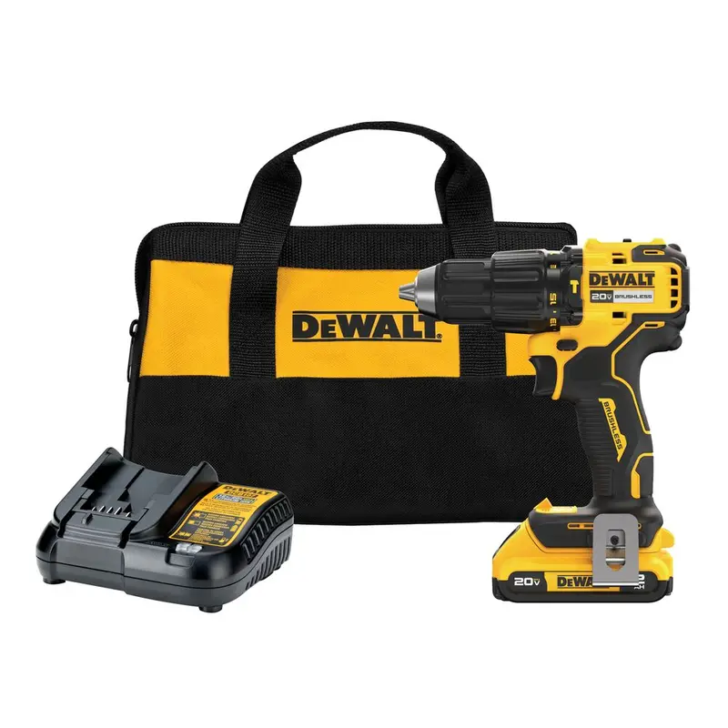 Dewalt Dcd798d1 20V Max 1/2" Brushless Cordless Li-Ion Hammer Drill Kit 1