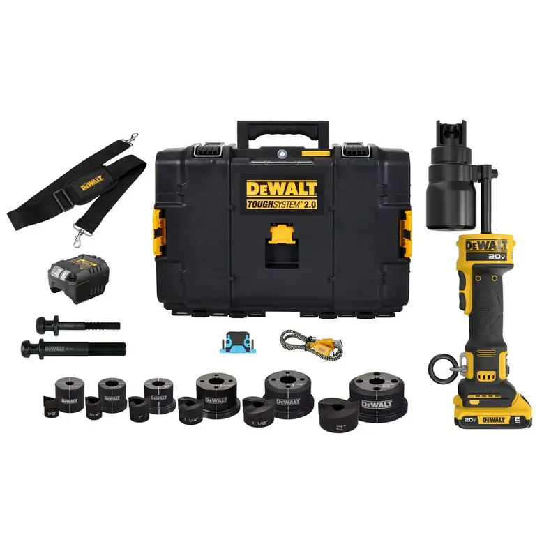 Dewalt Dce600d1k2 20V Hydraulic Knockout Kit W/ 1/2" - 2" Punches / Dies 1
