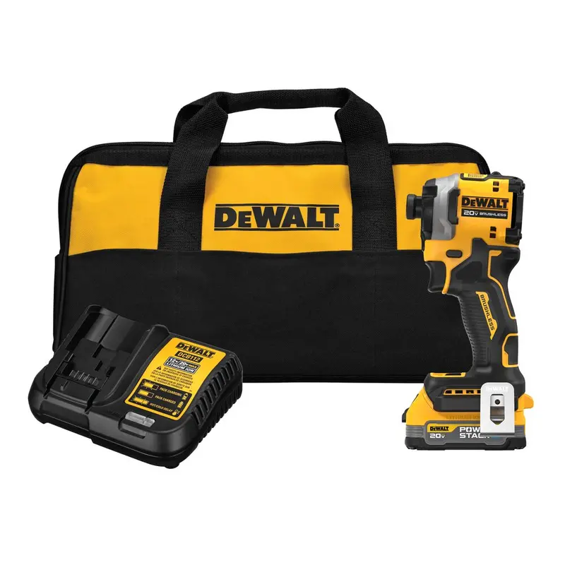Dewalt Dcf850e1 20V Atomic Max 1/4" Impact Driver Kit W/ Powerstack 1