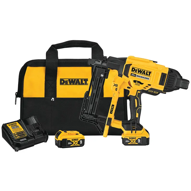Dewalt Dcfs950p2 20V Max Xr 9 Ga Brushless Cordless Fencing Stapler Kit 1