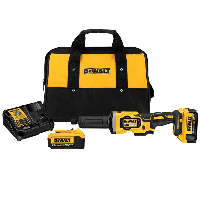 Dewalt Dcg426m2 20V Max 4.0Ah Variable Speed No Lock-On Die Grinder Kit 1