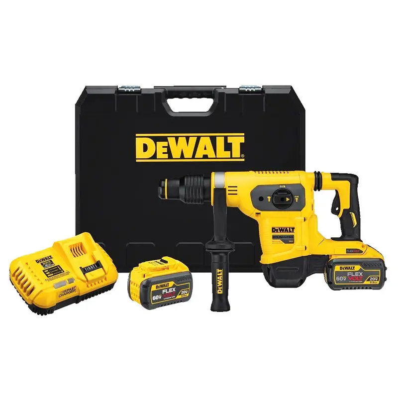 Dewalt Dch481x2 60V 9/16-Inch Sds-Max Combination Hammer Driver Kit 1
