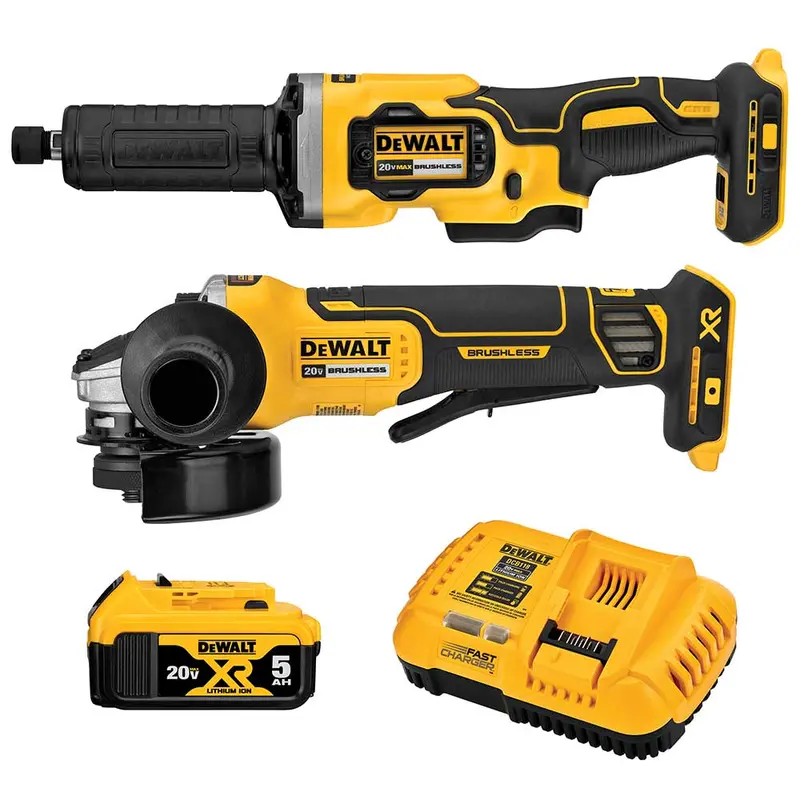 Dewalt Dck203p1 20V Max Xr Grinder/Die Grinder Cordless 2 Tool Combo Kit 1