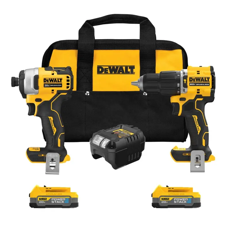Dewalt Dck226e2 20V Max Li-Ion Cordless 2 Tool Combo Kit W/ 1.7 Ah Battery 1