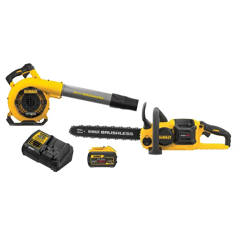 Dewalt Dcko667x1 60V Max Flexvolt 16" Cordless Chainsaw And Blower Combo Kit 1