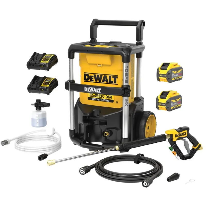 Dewalt Dcpw1600y2 Dewalt 2X20v 1600 Psi Pressure Washer Kit 1