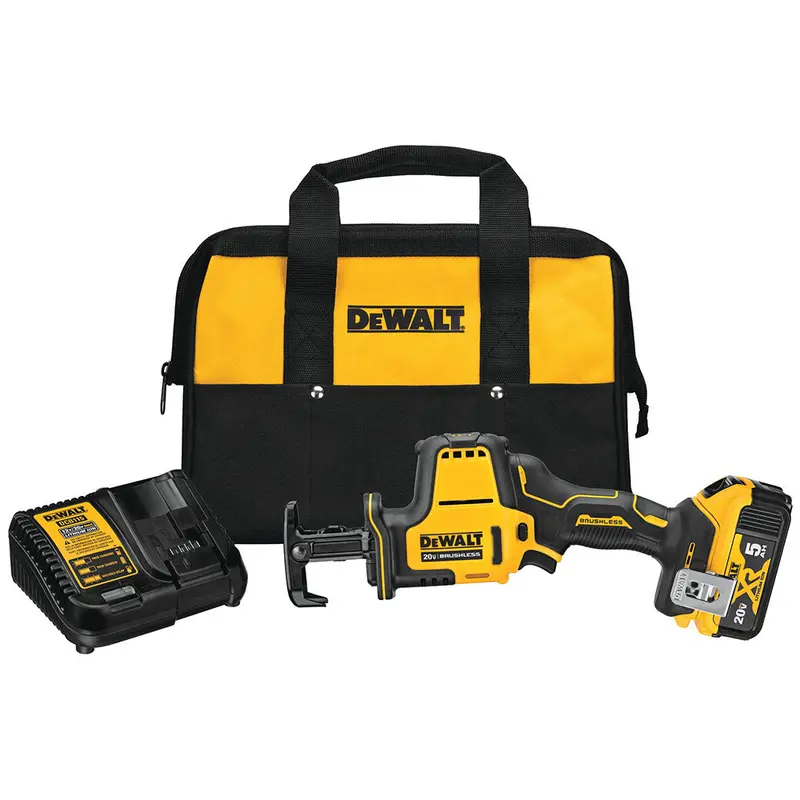 Dewalt Dcs369p1 20V Max Compact Cordless Li-Ion Reciprocating Saw Atomic Kit 1