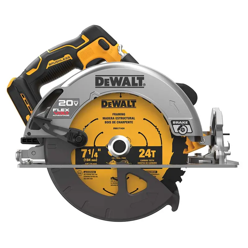 Dewalt Dcs573b 20V Max Flexvolt 7-1/4" Cordless Circular Saw - Bare Tool 1
