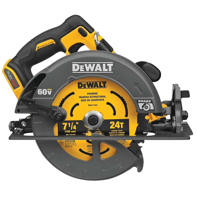 Dewalt Dcs578b 60V 7-1/4" Max Flexvolt Cordless Circular Saw W/ Brake -Bare Tool 1