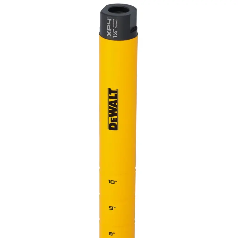 Dewalt Dw55008 1-1/4" X 15" Cordless Diamond Core Bit W/ Recessed Grooves 1