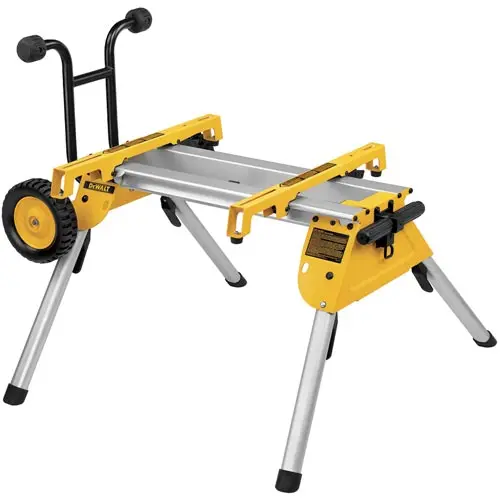 Dewalt Dw7440rs Heavy Duty Rolling Job Site Table Saw Portable Stand 1