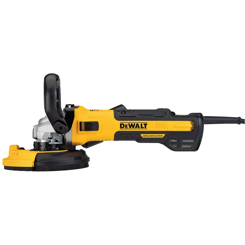 Dewalt Dwe46253 1800W 5 Inch Brushless Surfacing Grinder Kit Kickback Brake 1