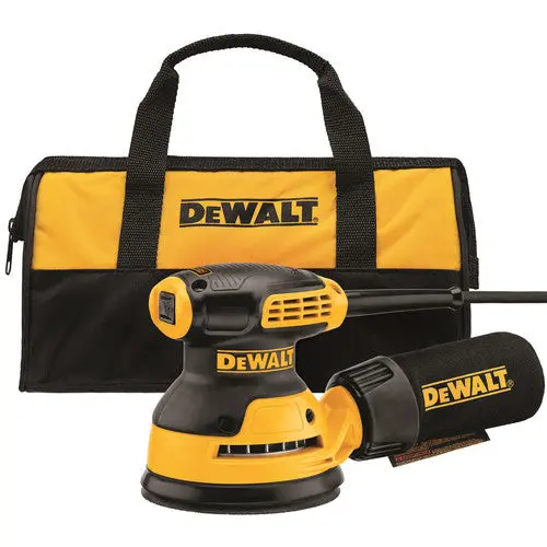 Dewalt Dwe6421k 3 Amp 5-Inch 12,000 Opm Short Height Random Orbit Sander Kit 1