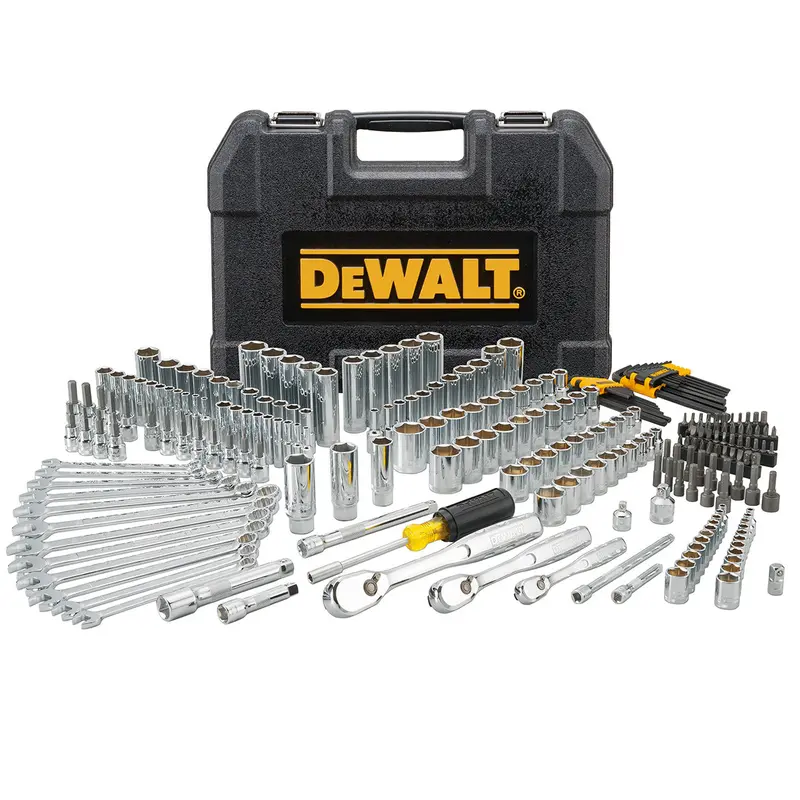 Dewalt Dwmt81535 Durable Chrome Sae Quick Release Mechanics Tool Set - 247Pc 1