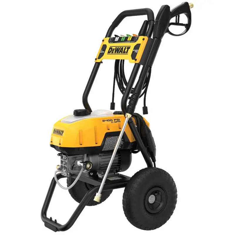 Dewalt Dwpw2400 2400 Psi 1.1 Gpm Cold Water Electric Pressure Washer W/ Nozzles 1