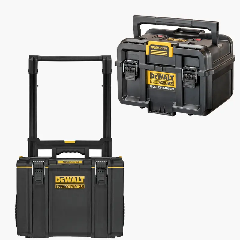 Dewalt Dwst08450-Kit1 Toughsystem 2.0 Rolling Toolbox W/ Dual-Port Charger 1