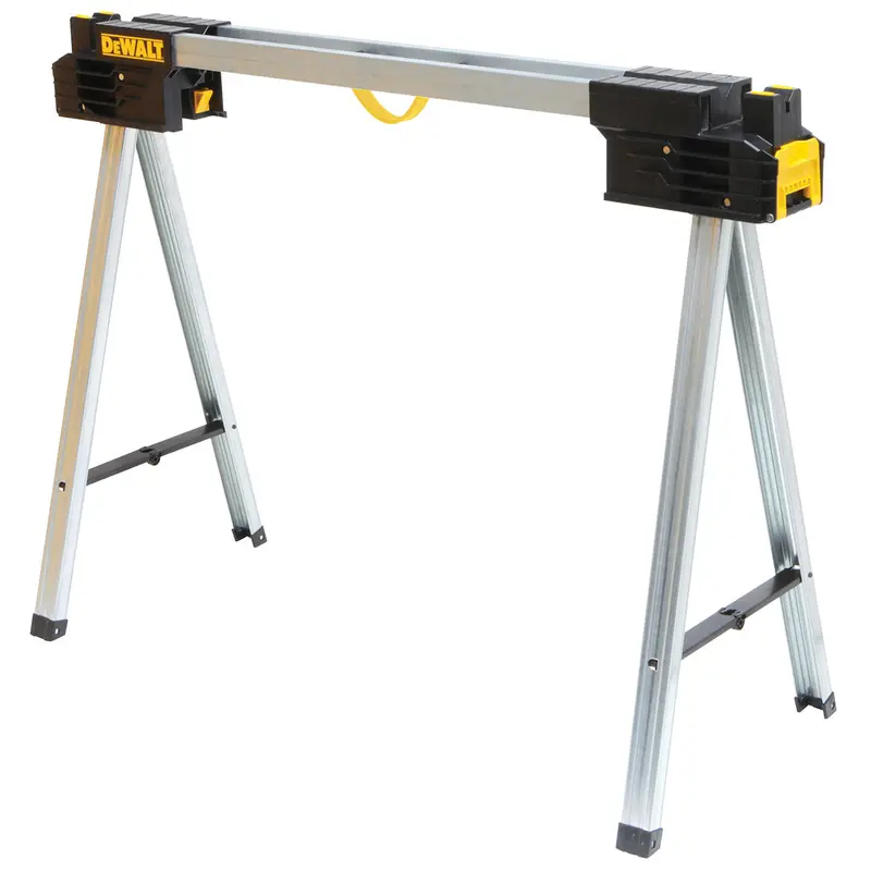 Dewalt Dwst11155 Durable Metal Folding V-Groove Stand Sawhorse 1
