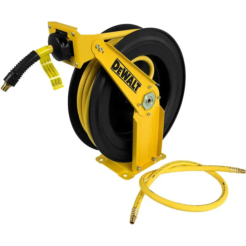 Dewalt Dxcm024-0343 3/8" X 50' Double Arm Auto Retracting Air Hose Reel 1