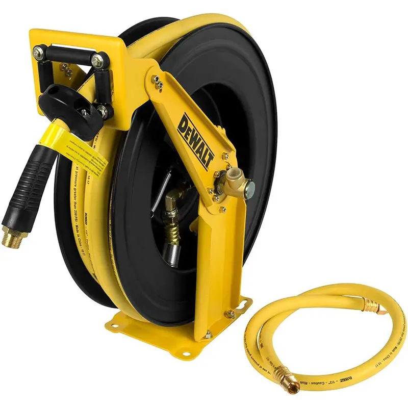 Dewalt Dxcm024-0344 1/2" X 50' Double Arm Auto Retracting Air Hose Reel 1