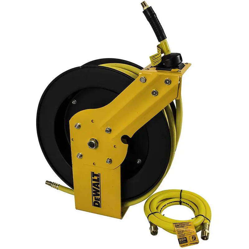 Dewalt Dxcm024-0374 3/8" X 50' Single Arm Auto Retracting Air Hose Reel 1