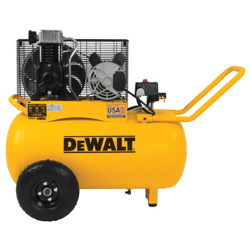 Dewalt Dxcm201 20 Gallon 200 Psi Oil Lubed Belt Drive Horizontal Air Compressor 1