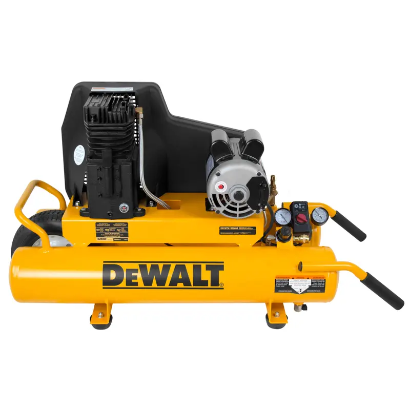 Dewalt Dxcmta1980854 1.9-Hp 8Gl Dual Voltage Wheelbarrow Air Compressor 1-Phase 1