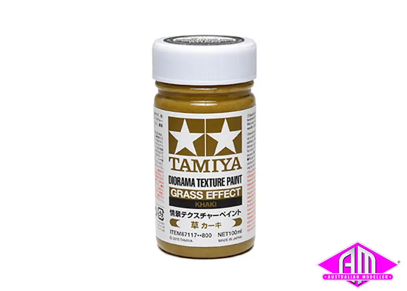 Diorama Texture Paint 100Ml - Grass Effect: Khaki 1