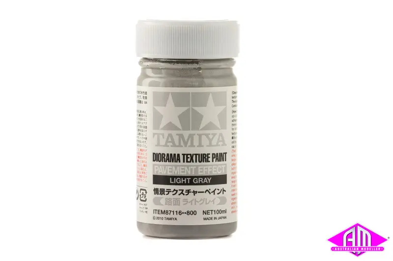 Diorama Texture Paint 100Ml - Pavement Effect, Light Gray 1