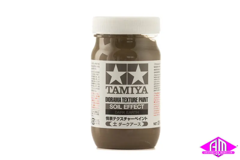 Diorama Texture Paint 250Ml - Soil Effect, Dark Earth 1